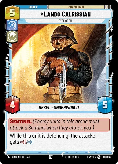 Lando Calrissian, Eyes Open