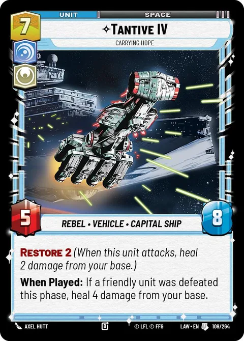 Tantive IV, Carrying Hope