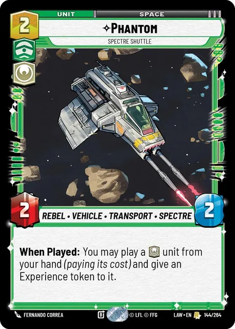 Phantom, Spectre Shuttle