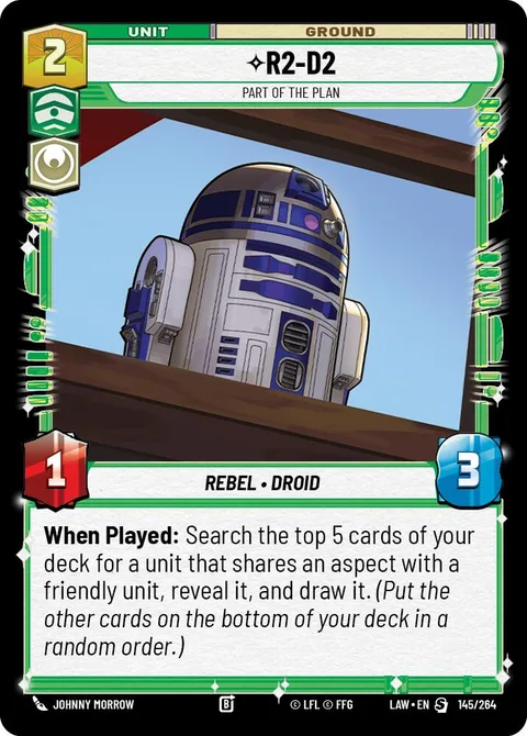 R2-D2, Part of the Plan
