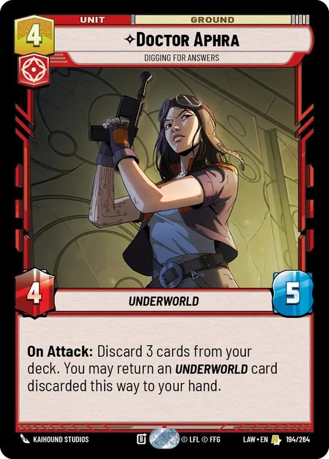 Doctor Aphra, Digging For Answers