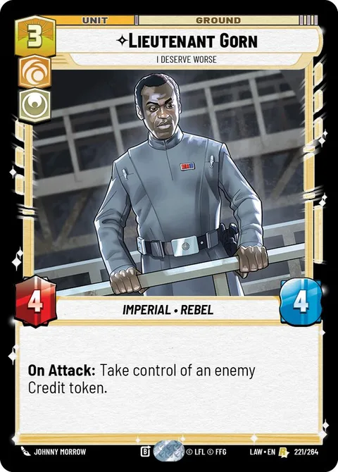 Lieutenant Gorn, I Deserve Worse