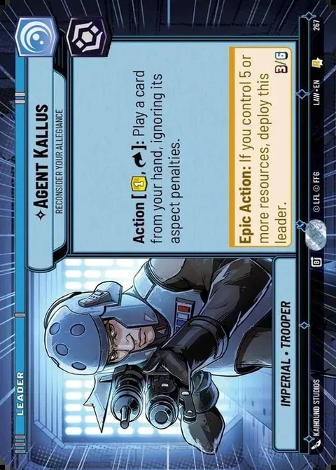 Agent Kallus, Reconsider Your Allegiance