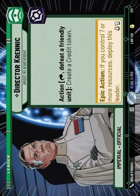 Director Krennic, Amidst My Achievement