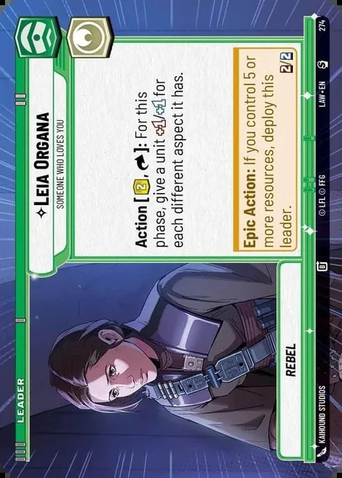 Leia Organa, Someone Who Loves You