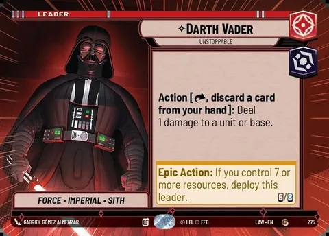 Darth Vader, Unstoppable