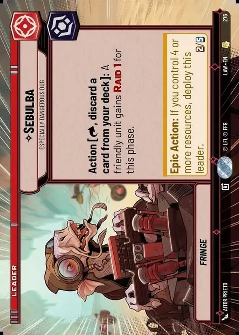 Sebulba, Especially Dangerous Dug