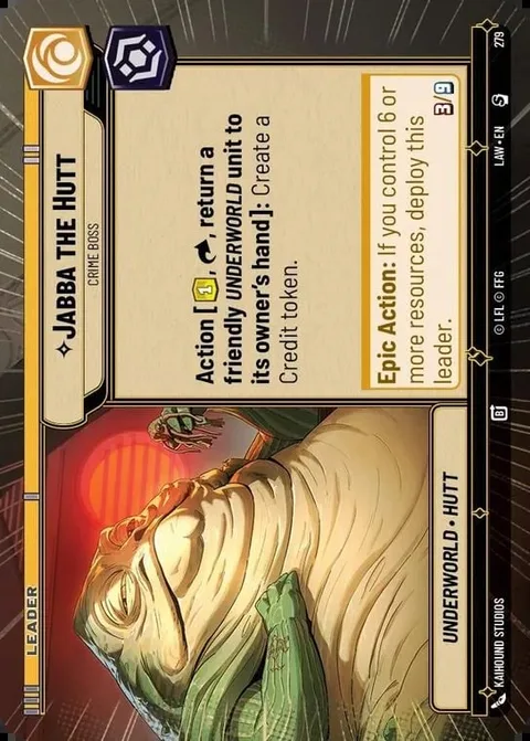 Jabba the Hutt, Crime Boss