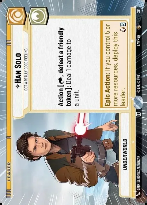 Han Solo, I Got a Really Good Feeling