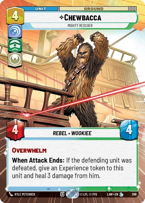 Chewbacca, Mighty Rescuer