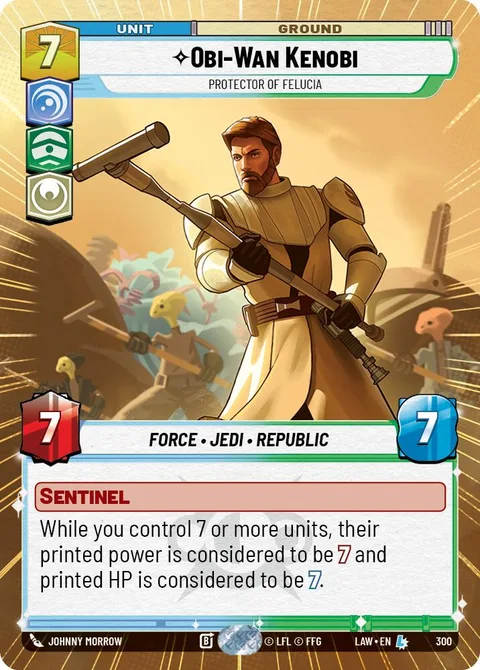 Obi-Wan Kenobi, Protector of Felucia