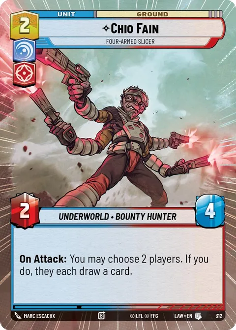 Chio Fain, Four-Armed Slicer