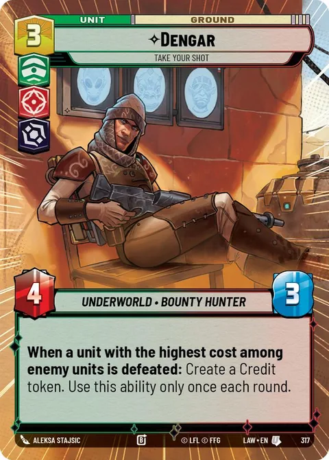 Dengar, Take Your Shot