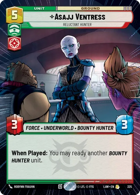 Asajj Ventress, Reluctant Hunter