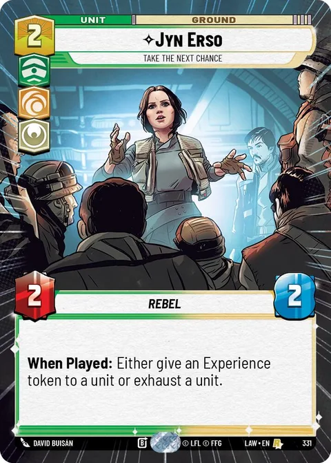Jyn Erso, Take the Next Chance