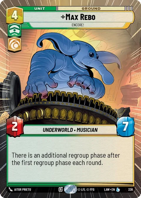 Max Rebo, Encore!