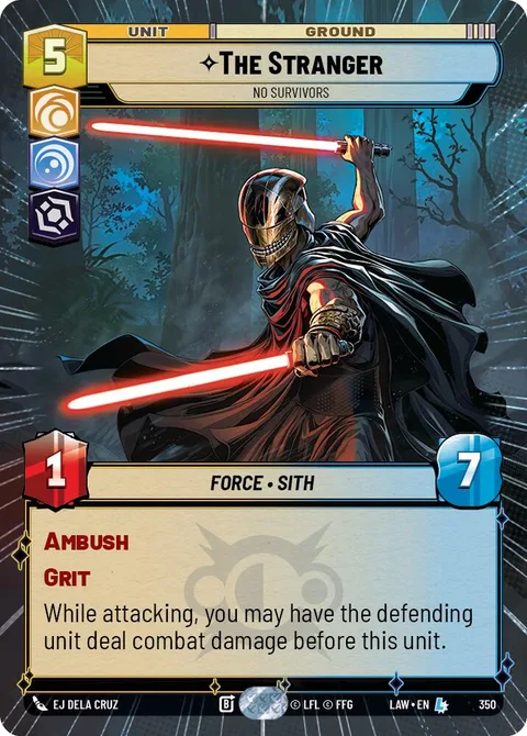 The Stranger, No Survivors