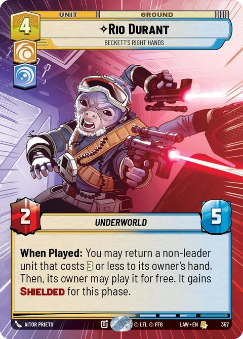 Rio Durant, Beckett's Right Hands