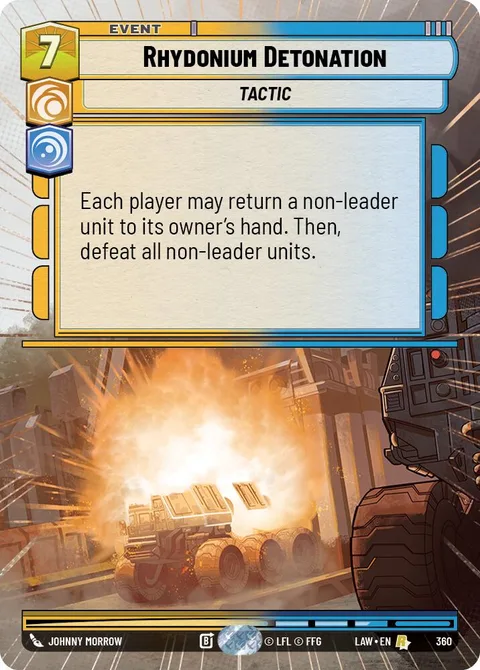 Rhydonium Detonation