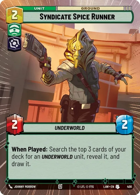 Syndicate Spice Runner