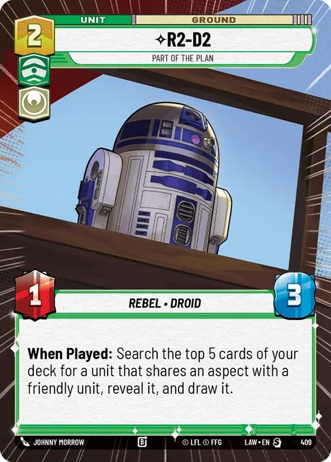 R2-D2, Part of the Plan