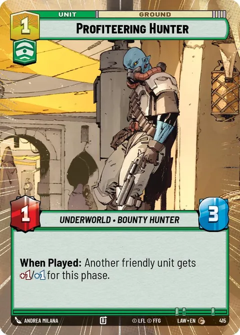 Profiteering Hunter