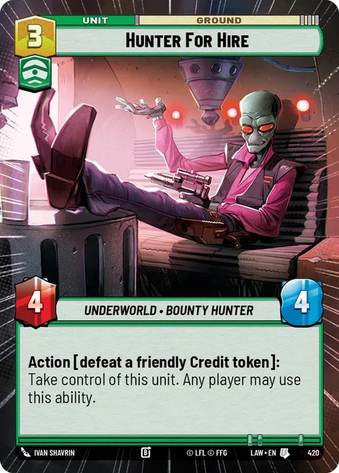 Hunter For Hire