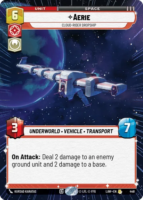 Aerie, Cloud-Rider Dropship