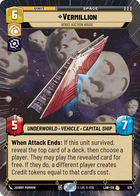 Vermillion, Qi'ra's Auction House