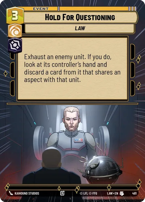 Hold For Questioning