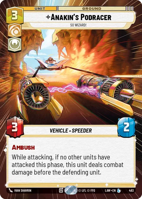 Anakin's Podracer, So Wizard!