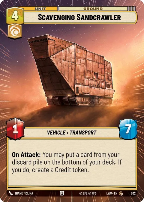 Scavenging Sandcrawler