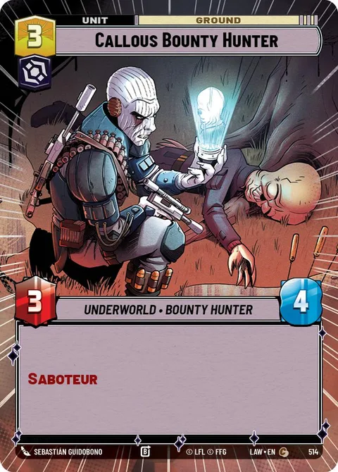 Callous Bounty Hunter
