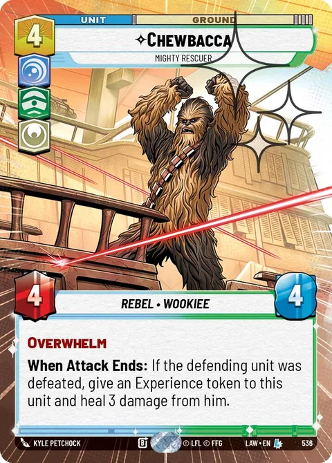 Chewbacca, Mighty Rescuer