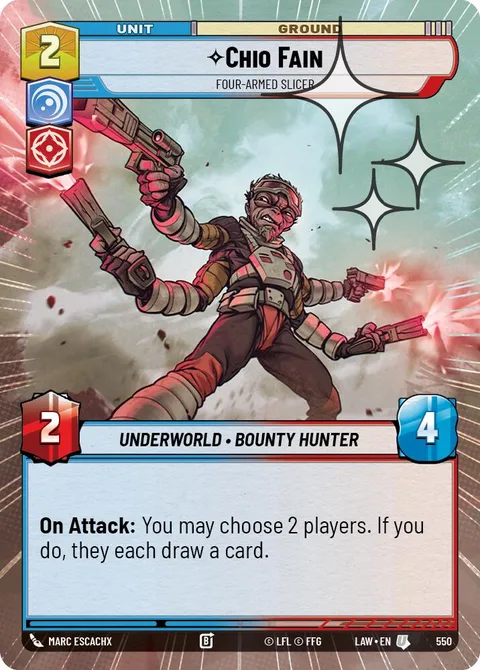 Chio Fain, Four-Armed Slicer