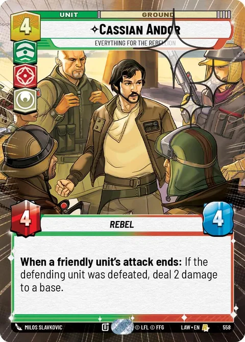 Cassian Andor, Everything For the Rebellion