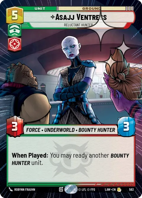 Asajj Ventress, Reluctant Hunter