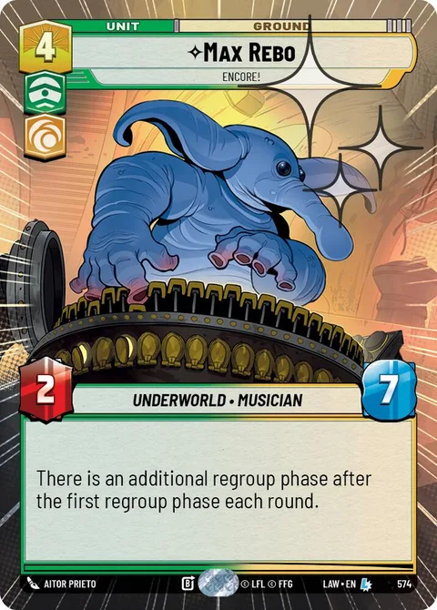 Max Rebo, Encore!