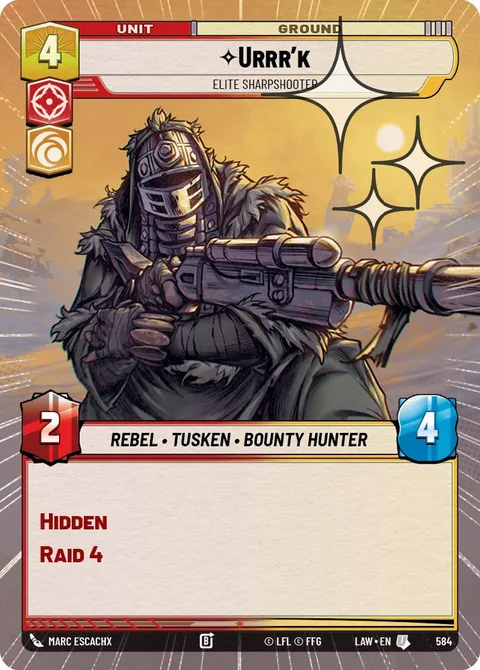 Urrr'k, Elite Sharpshooter