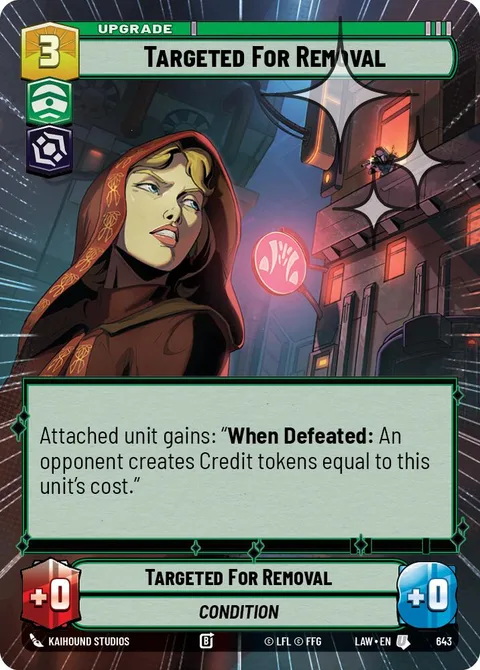 Targeted For Removal
