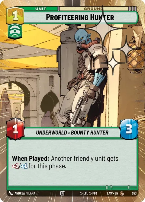 Profiteering Hunter