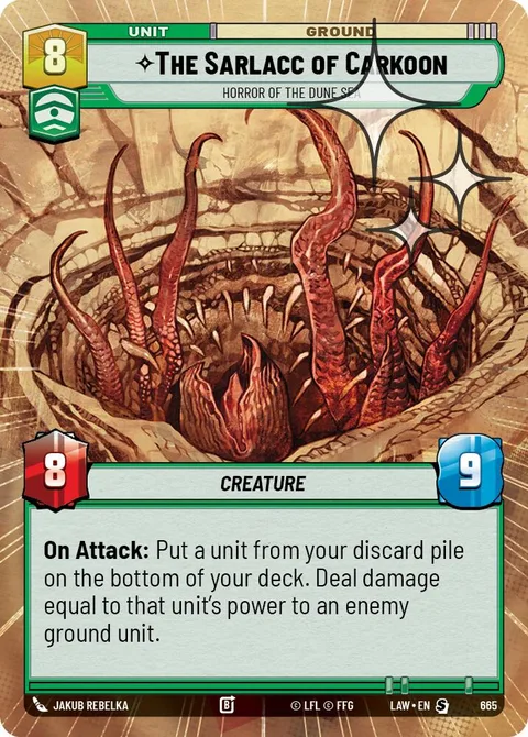 The Sarlacc of Carkoon, Horror of the Dune Sea