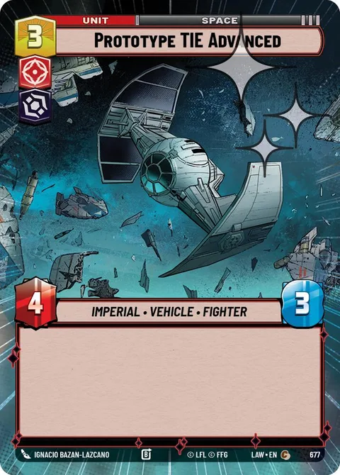 Prototype TIE Advanced