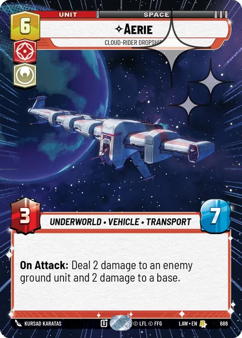 Aerie, Cloud-Rider Dropship