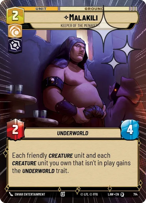 Malakili, Keeper of the Menagerie