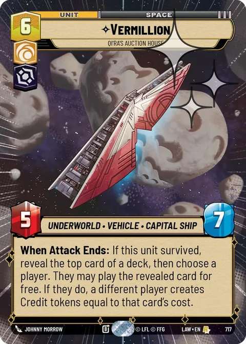 Vermillion, Qi'ra's Auction House