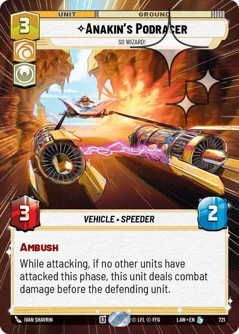 Anakin's Podracer, So Wizard!