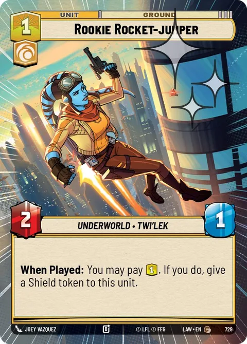 Rookie Rocket-jumper