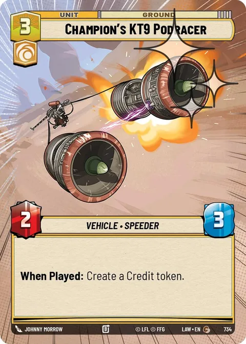 Champion's KT9 Podracer