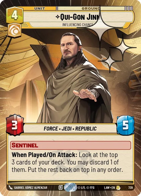 Qui-Gon Jinn, Influencing Chance